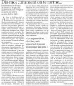 Article La Croix du 2007-08-25 : Comment on te forme Benard